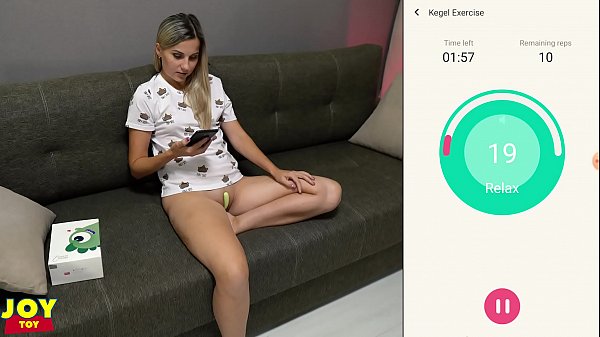 Pussy training with a toy Monster Pub 2 – Kegel Exercises | DAY 2