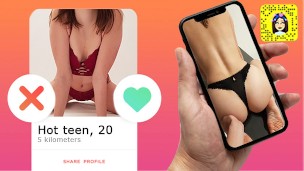 Plan Tinder se fait prendre sur la table en direct sur Snapchat