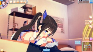 3D Hentaigame – hestia Blowjob & Titsjob