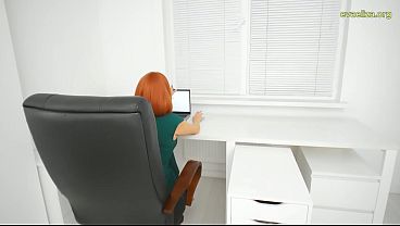 Lady Boss humiliates an employee and uses his dick: Riding & Prostate Punishment